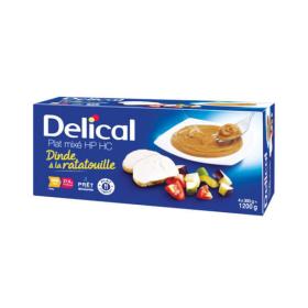 DELICAL Plat mixé HP HC dinde ratatouille 4x300ml