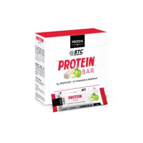 STC NUTRITION Barres protéinées goût pomme 5 barres 45g