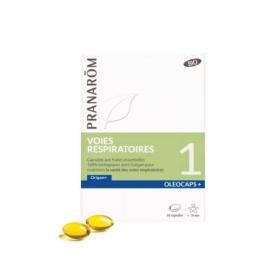 PRANAROM Oléocaps+ 1 voies respiratoires bio 30 capsules