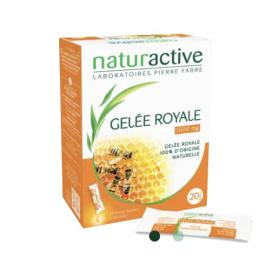 NATURACTIVE Gelée royale 1500mg 20 sticks fluides