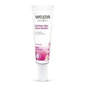 WELEDA Contour des yeux lissant rose musquée bio 10ml