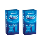 DUREX XL power lot 2x12 préservatifs