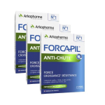 ARKOPHARMA Forcapil anti-chute lot 3x30 comprimés