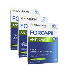 ARKOPHARMA Forcapil anti-chute lot 3x30 comprimés