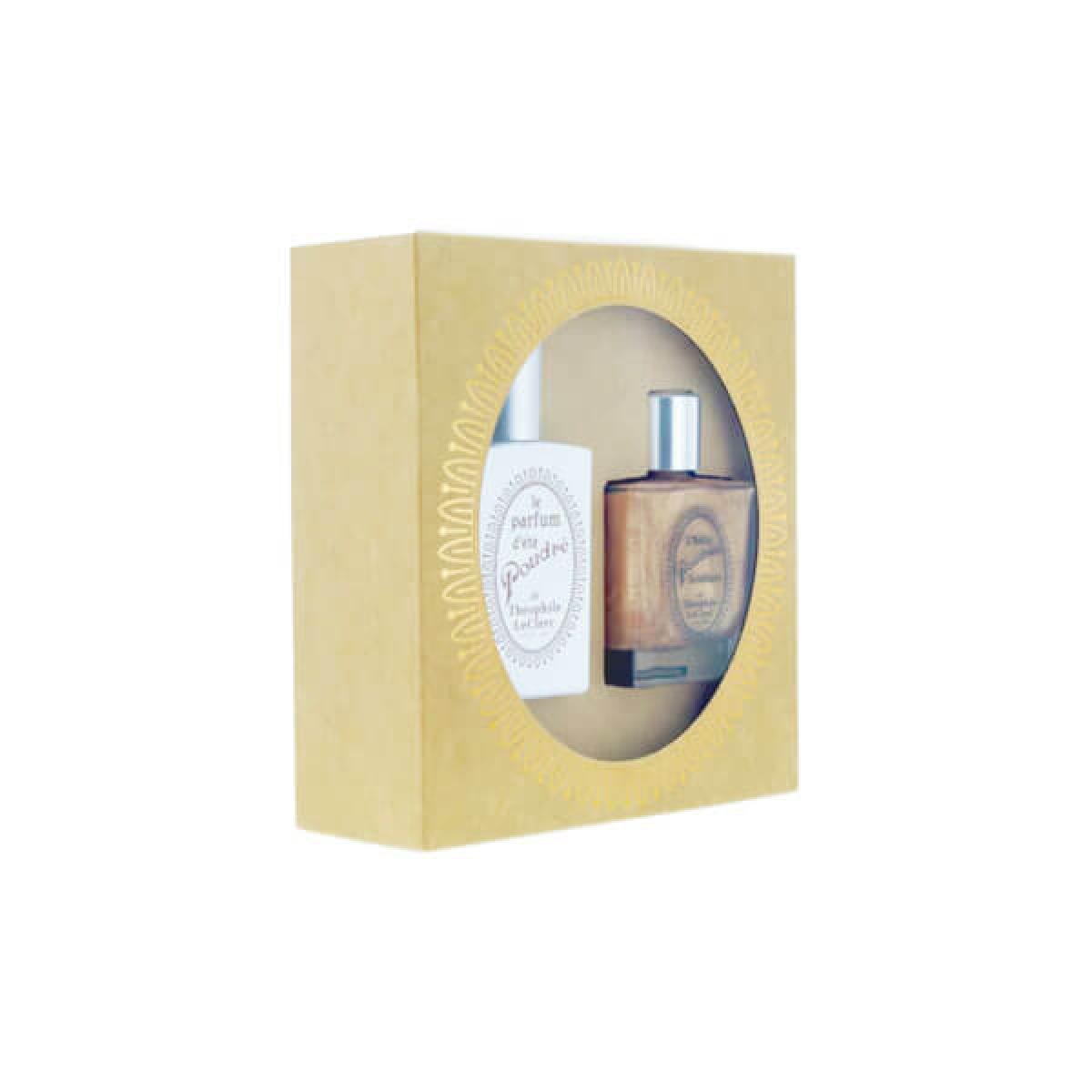 T.LECLERC Coffret Théophile Leclerc parfum d'été poudré 50ml + huile
