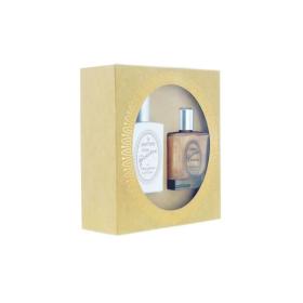 T.LECLERC Coffret Théophile Leclerc parfum d'été poudré 50ml + huile poudrée scintillante 50ml