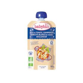 BABYBIO Bonne buit gourde légumes tomate champignon haricots blanc boulghour dès 12 mois 180g