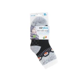 AIRPLUS Aloe cabin chaussettes hydratantes kids couleur noir pingouins 1 paire