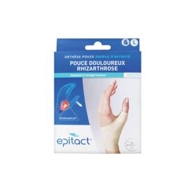 EPITACT Orthèse proprioceptive souple pouce douloureux main gauche taille L