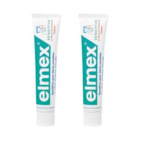 ELMEX Sensitive dentifrice lot 2x75ml