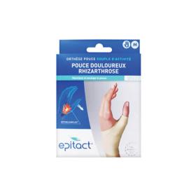 EPITACT Orthèse proprioceptive souple pouce douloureux main droite taille M