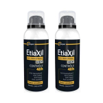 ETIAXIL Men déodorant anti-transpirant contrôle 48h spray lot 2x150ml