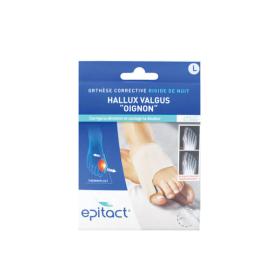 EPITACT Hallux valgus oignon orthèse corrective de nuit rigide taille L