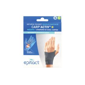 EPITACT Orthèse poignet souple d'activité carp'activ main gauche taille M