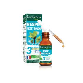 SANTAROME Bio respir' nez et bouche 30ml