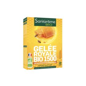 SANTAROME gelée royale bio 1500 20 ampoules