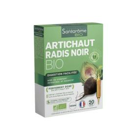 SANTAROME Bio artichaut radis noir 20 ampoules