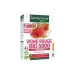 SANTAROME Vigne rouge bio 5000 20 ampoules