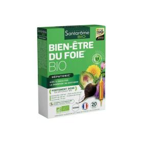 SANTAROME Bio bien-être du foie 20 ampoules