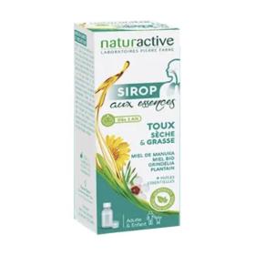 NATURACTIVE Sirop aux essences toux sèche et grasse 120ml