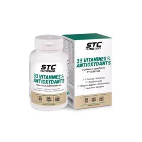 STC NUTRITION 33 vitamines & antioxydants 90 gélules