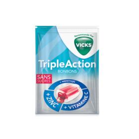 VICKS Triple action bonbons 72g
