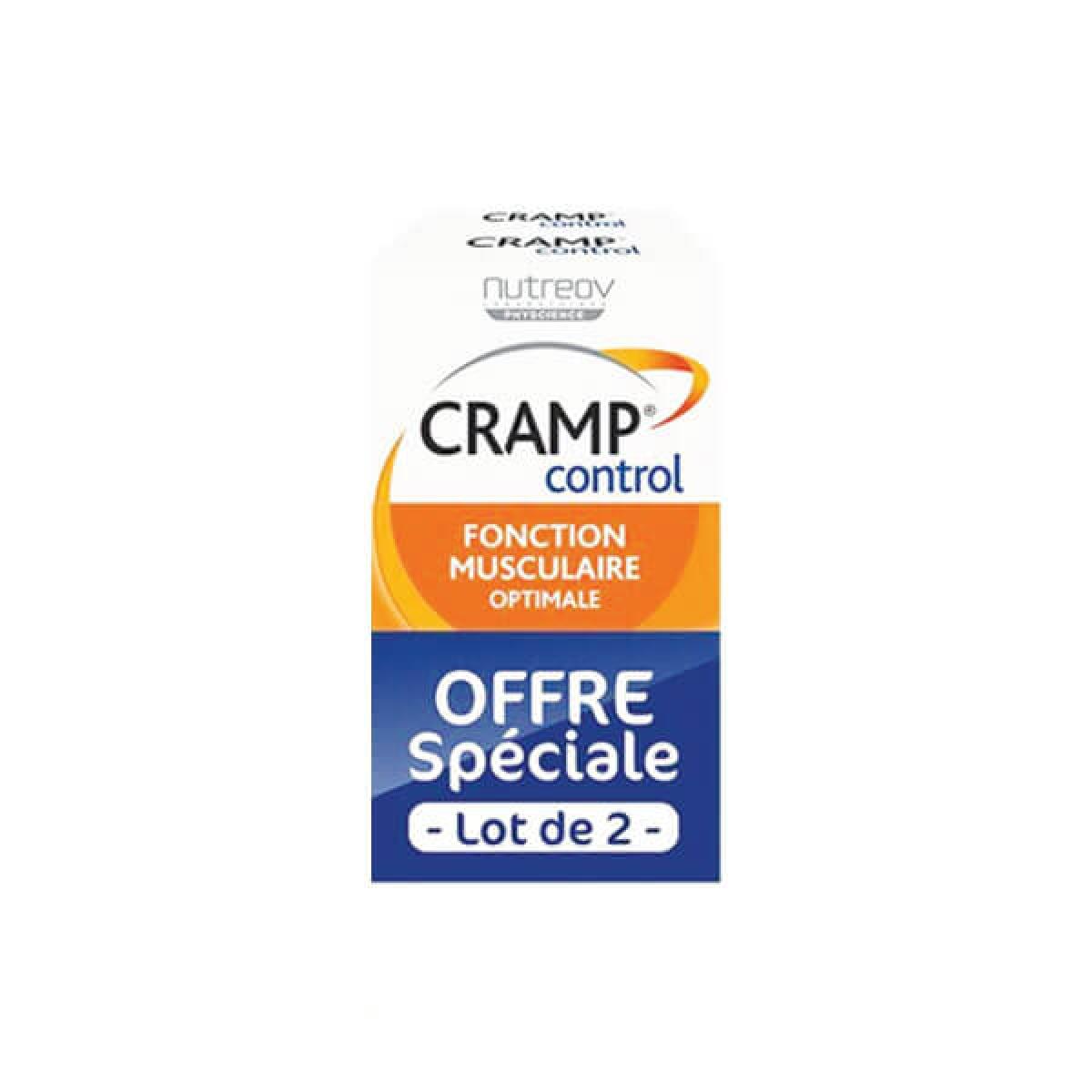 NUTREOV Cramp control lot 2x30 gélules Parapharmacie Pharmarket