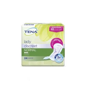 TENA Lady discreet 24 serviettes fuites urinaires