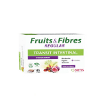 ORTIS Fruits & fibres regular 45 cubes à mâcher