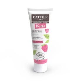 CATTIER Kids dentifrice bio 2-6 ans framboise 50ml