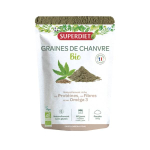 SUPER DIET Graines de chanvre bio poudre 200g