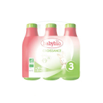 BABYBIO Lait de croissance liquide lot 6x1L