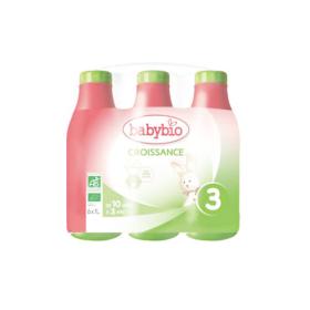 BABYBIO Lait de croissance liquide lot 6x1L