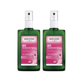 WELEDA Déodorant rose musquée spray lot 2x100ml