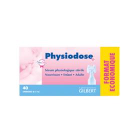 GILBERT Physiodose sérum physiologique 40x5ml