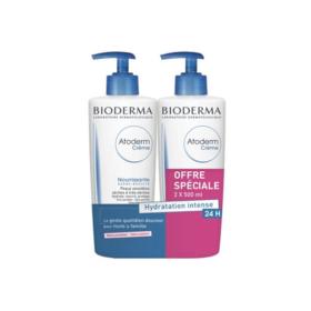 BIODERMA Atoderm crème 2x500ml