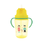 DODIE Tasse paille couleur jaune 18 mois et + 350ml