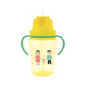 DODIE Tasse paille couleur jaune 18 mois et + 350ml