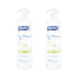 DODIE Eau nettoyante bio 3 en 1 lot 2x500ml