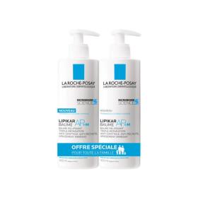 LA ROCHE POSAY Lipikar AP+ M baume relipidant lot 2x400ml