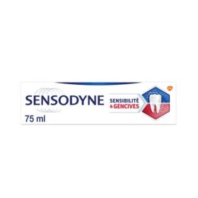 SENSODYNE Dentifrice sensibilité & gencives menthe fraîche 75ml