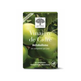 NEW NORDIC Vinaigre de cidre métabolisme 30 comprimés