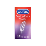 DUREX Feeling extra 10 préservatifs fins et extra lubrifiés