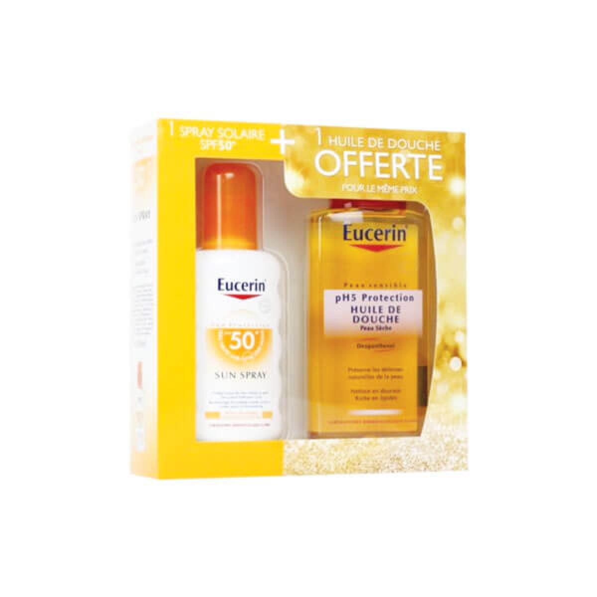 EUCERIN Sun protection sensitive protect sun spray transparent SPF 50