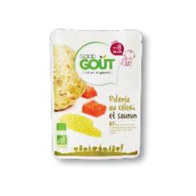 GOOD GOÛT Polenta au céleri et saumon dès 8 mois 190g