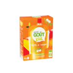 GOOD GOÛT kidz 99,9% de mangue dès 3 ans 4x90g