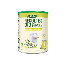 BLEDINA Les récoltes bio lait pour nourrissons 1 800g