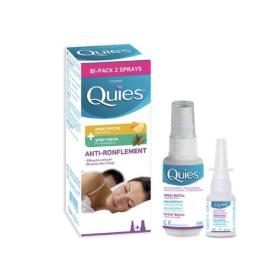 QUIES Anti-ronflement bi-pack 2 sprays