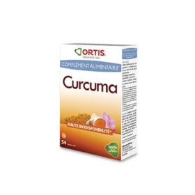 ORTIS Curcuma bio 54 comprimés