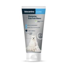 BIOCANINA Shampoing éclat poils blancs 200ml